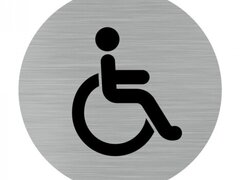 Etichete din aluminiu persoana cu handicap